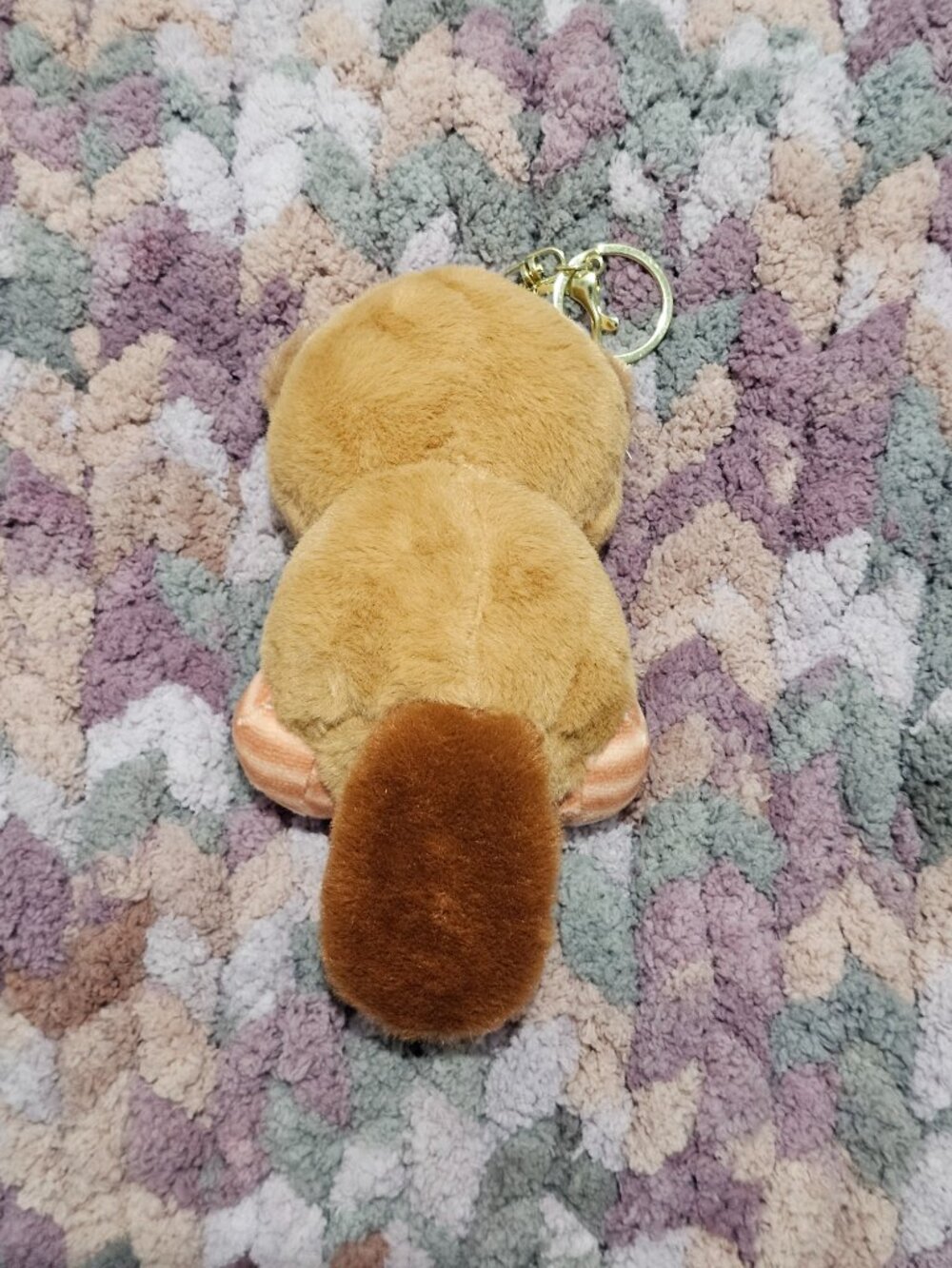 mofusand Animal Costume Series Bear Kuma-Nyan Plush Keychain - Picture 2 of 7